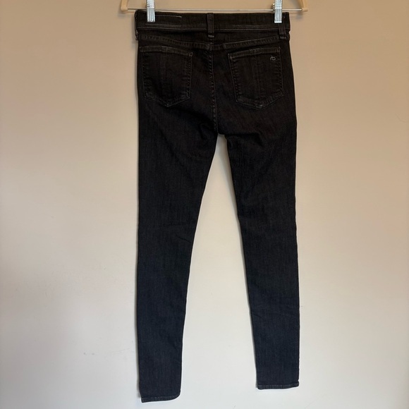 Rag & Bone Classic Black Skinny Women's Jeans - size 27 - Picture 3 of 10